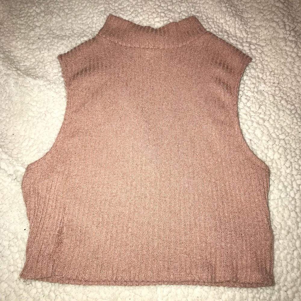 Ribbed crop top